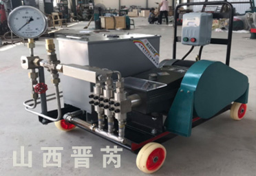 济宁青岛啤酒灌装用我公司试压泵测试压力